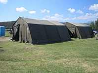 Application typique - ancrage d'une tente 1.