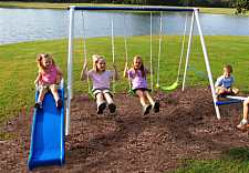 Ancrage sur balancoire