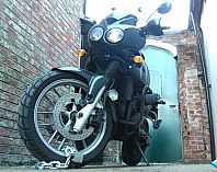 Triumph moto, type Tiger 955