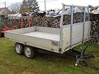 Les grosses remorque peuvent être fixées avec des boulons d'ancrage Visdeterre.